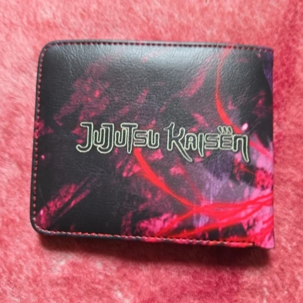 New jujutsu kaisen satoru gojo anime manga leather wallet